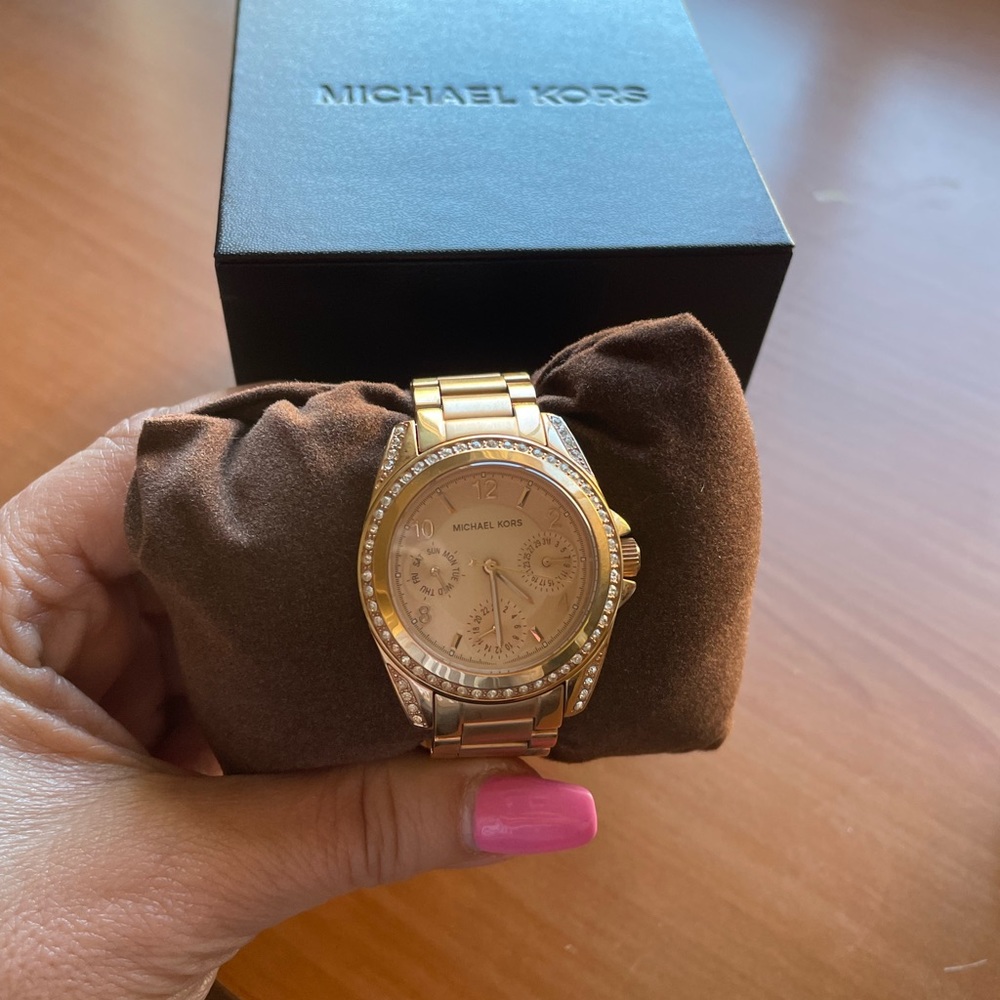 Michael Kors gold watch